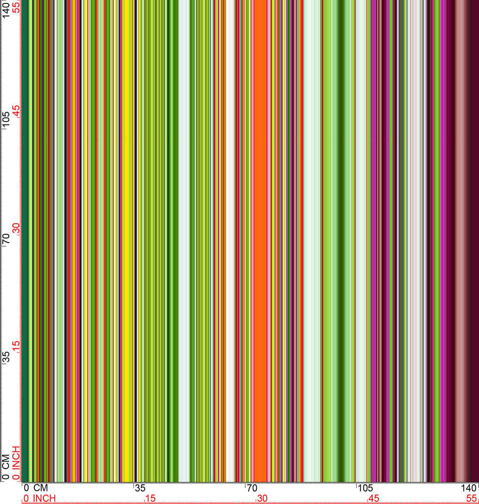 Modern Rainbow Barcode Pattern