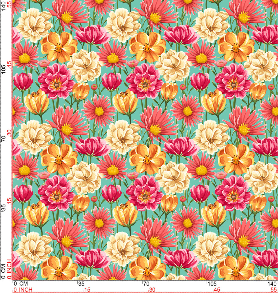 Daisy Floral Pattern