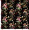 Watercolor Floral Fabric, Leaf Fabric